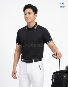 Áo thể thao nam MC-9156 Đen phối trắng
